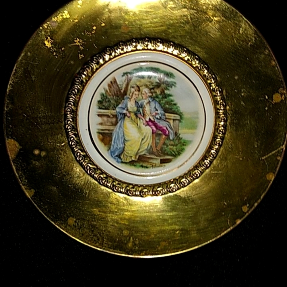 Regency Victorian brass plate